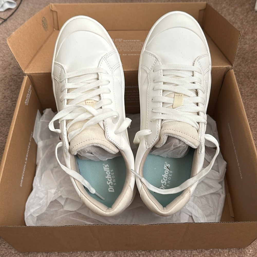 Dr. Scholls White Sneakers